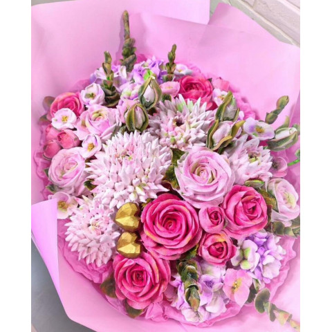 Букет из зефира "Париж"